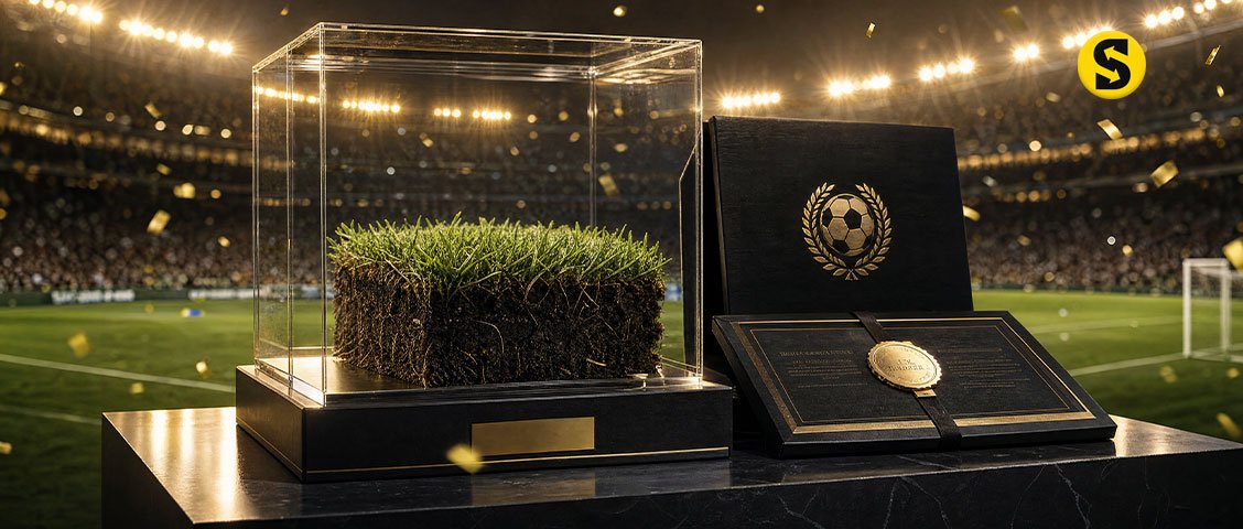Der Rasen des WM-Finales wird zum Sammlerstück